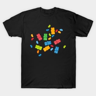 Jelly Beans & Gummy Bears Explosion T-Shirt